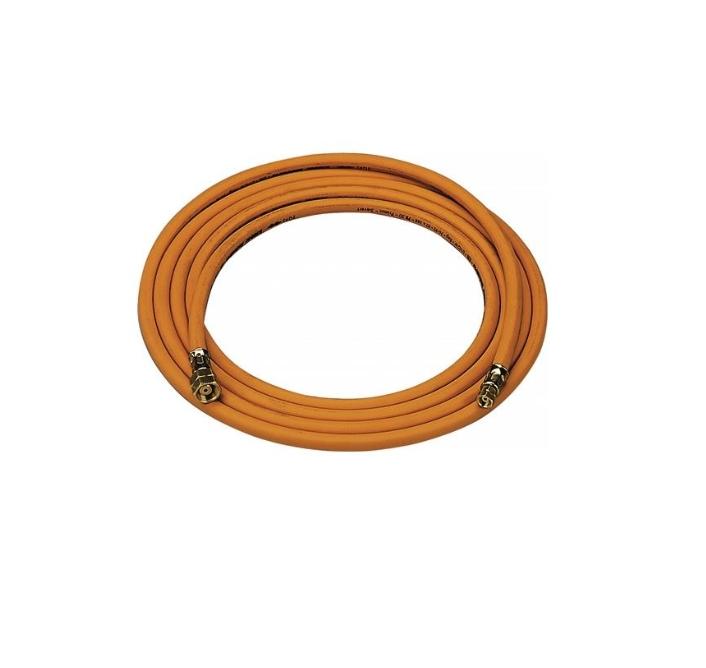 Propangasschlauch 4x4mm G3/8Zoll LHxG3/8Zoll LH Hochdruck L.4m SIEVERT