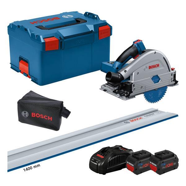 BOSCH Akku-Tauchsäge BITURBO GKT18V-52GC Kit