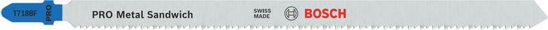 PRO Metal Sandwich T718BF Stichsägeblatt, 180 mm, 3-tlg.