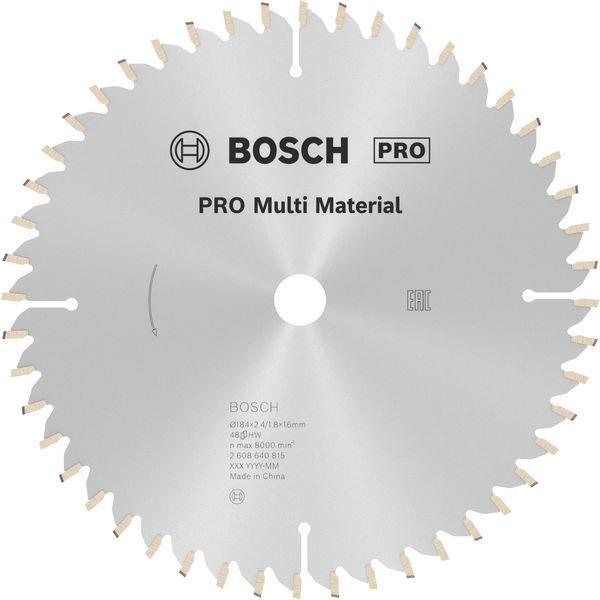 PRO Multi Material Kreissägeblatt, 184 x 2,4 x 16 mm