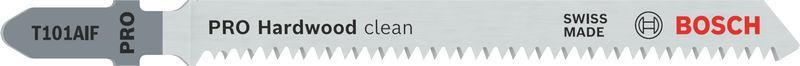 PRO Hardwood clean T101AIF Stichsägeblatt, 100 mm, 5-tlg.