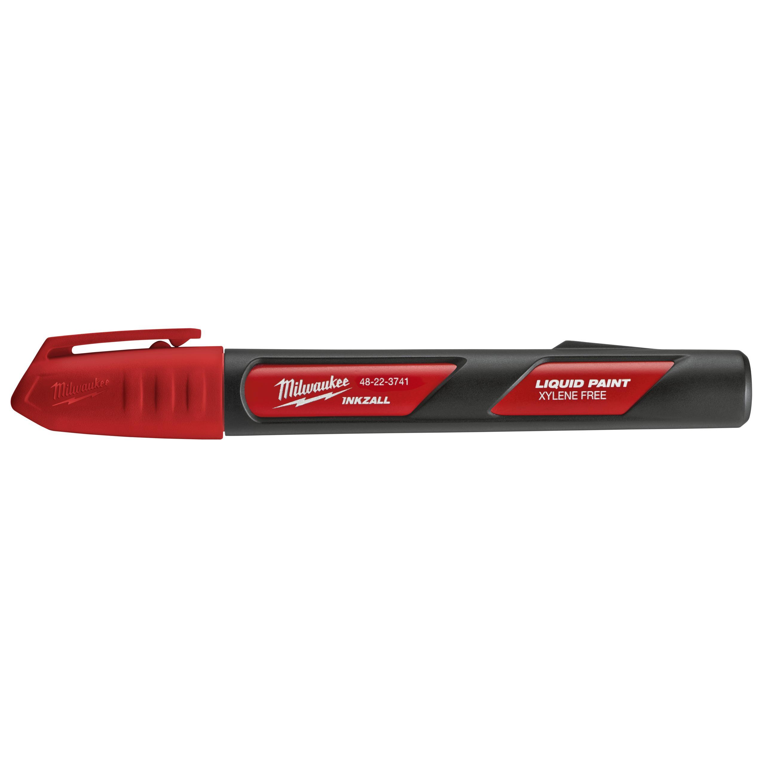INKZALL Lackmarker rot permanent