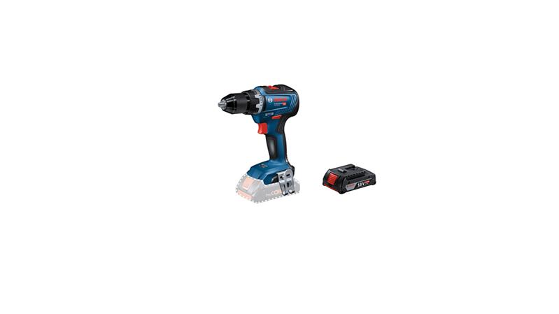 BOSCH Akku-Bohrschrauber GSR 18V-55 + Akku 2,0 Ah ohne Ladegerät