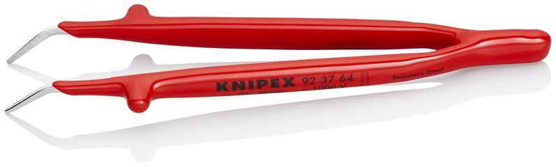 Präzisionspinzette L.150mm 45Grad gew.verchr.KNIPEX