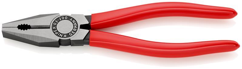 Kombizange L.200mm pol.Ku.-Überzug KNIPEX
