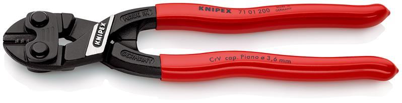 Kompaktbolzenschneider CoBolt® L.200mm Ku.-Überzug ger.3,6mm o.Aussparung