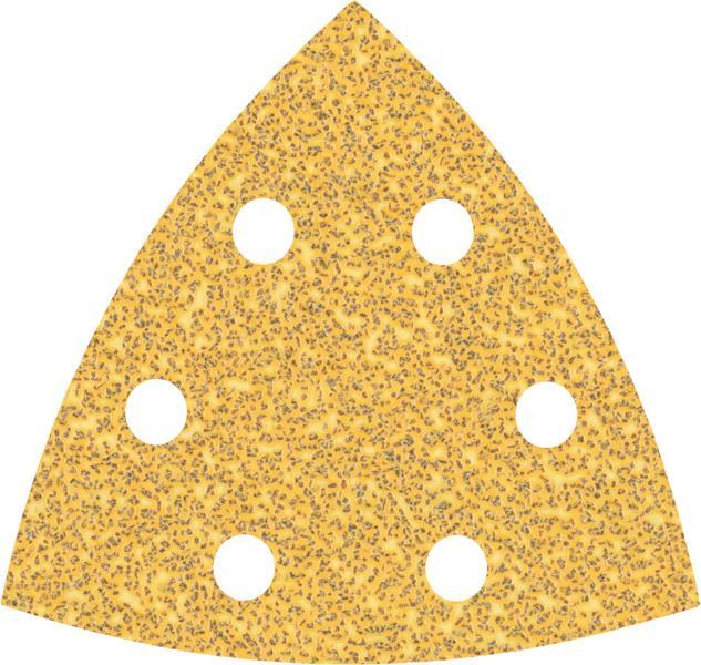 EXPERT C470 Schleifpapier für Deltaschleifer, 93 mm, K 40, 5 Stück