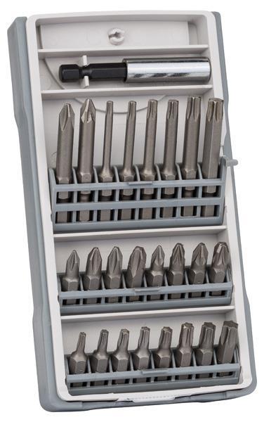 BOSCH 25-tlg. Schrauberbit-Set, PH/PZ/T