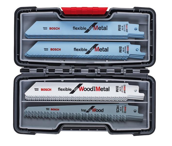 BOSCH 20-tlg. Säbelsägeblatt-Set Wood and Metal