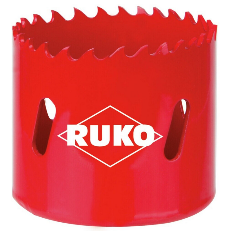 RUKO Lochsäge 21mm Schnitt-T.38mm variable Zahn HSS-Bi-Metall