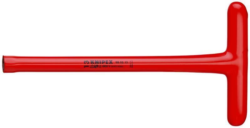KNIPEX 98 05 13 Steckschlüssel mit T-Griff 300 mm