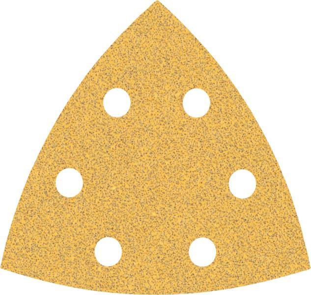 EXPERT C470 Schleifpapier für Deltaschleifer, 93 mm, K 60, 5 Stück